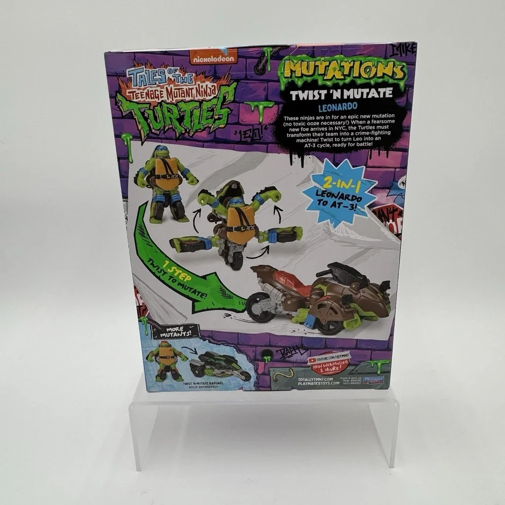 TMNT Tales of the Teenage Mutant Ninja Turtles Twist N Mutate Leonardo 84291 NEW